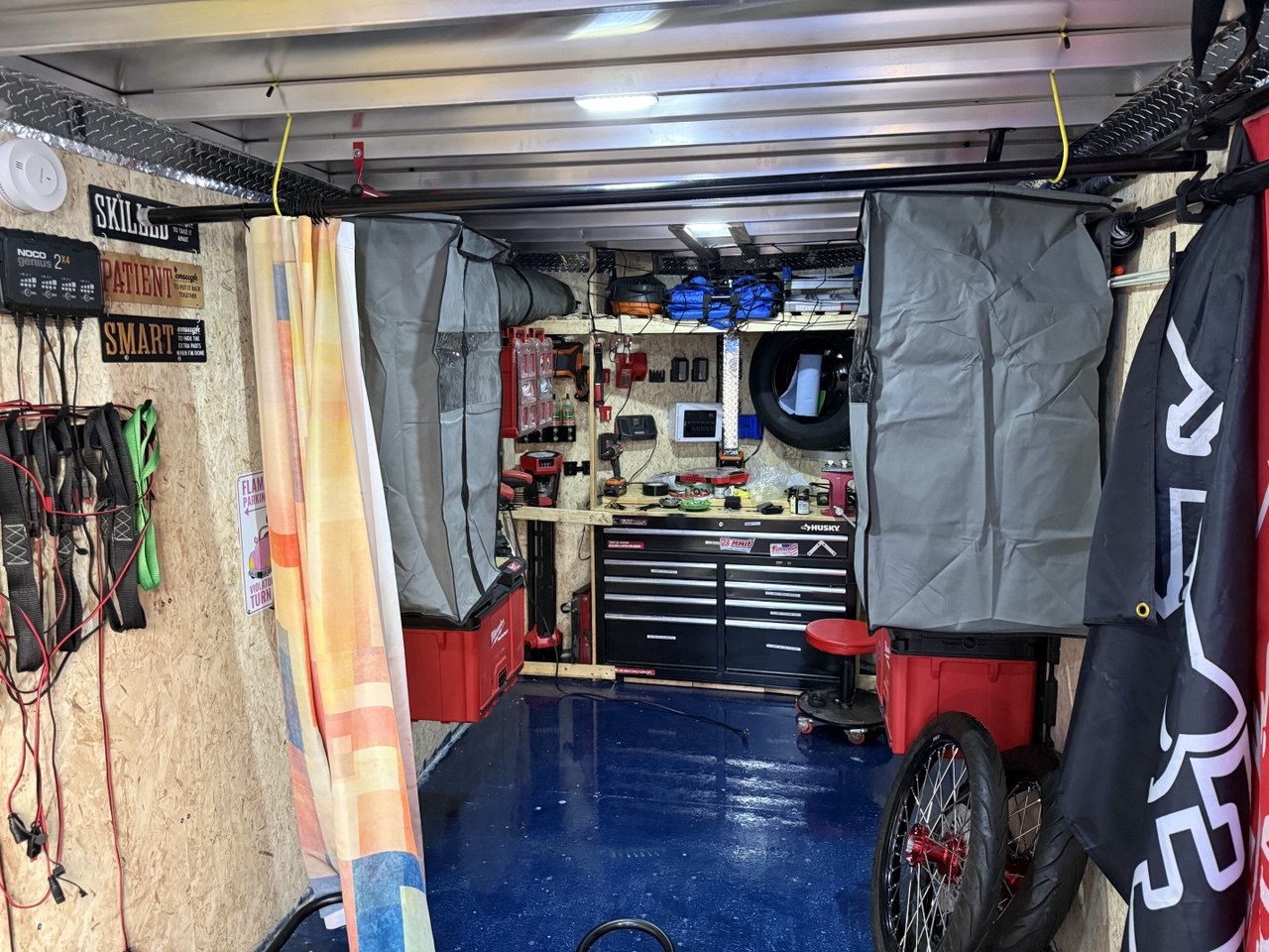 How to Set Up a Motorcycle Hauler Trailer