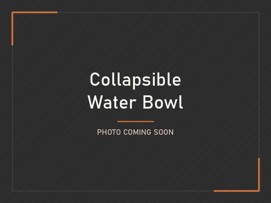 Collapsible Water Bowl - photo coming soon