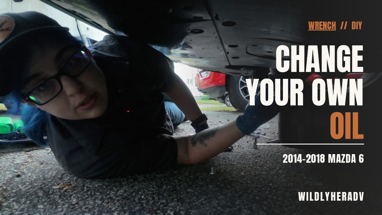 How to Change the Oil on a 2014-2018 Mazda 6 (2.5L)
